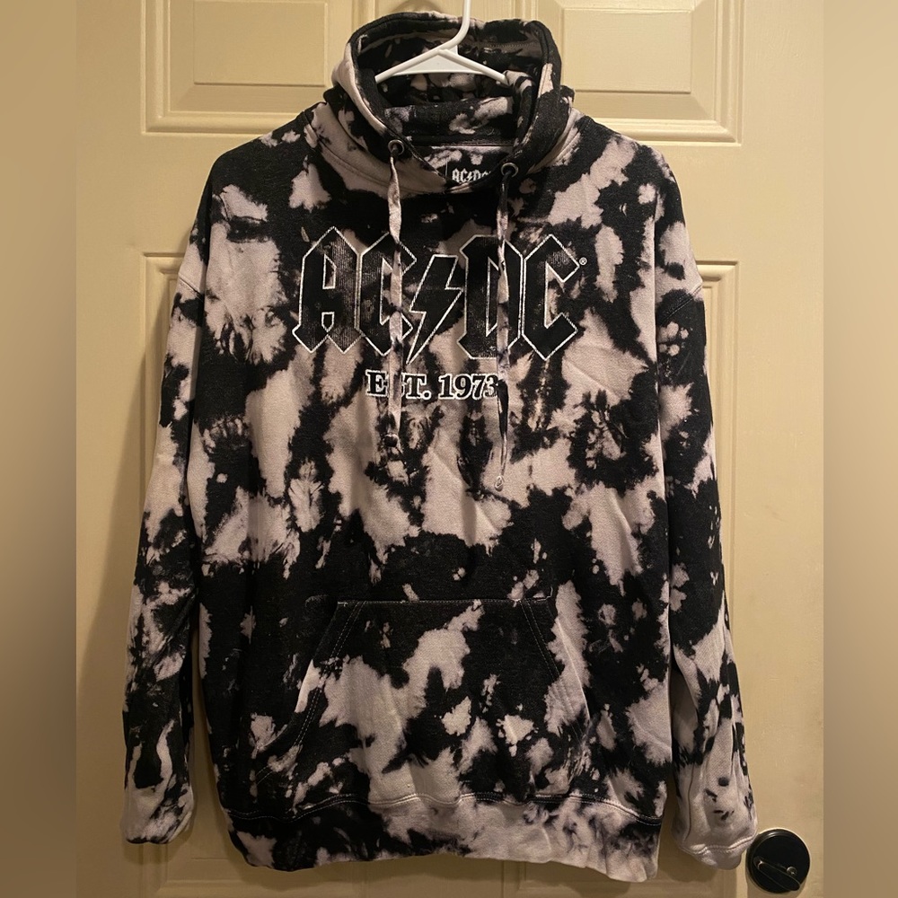 AC⚡️DC Tie Dye Hoodie